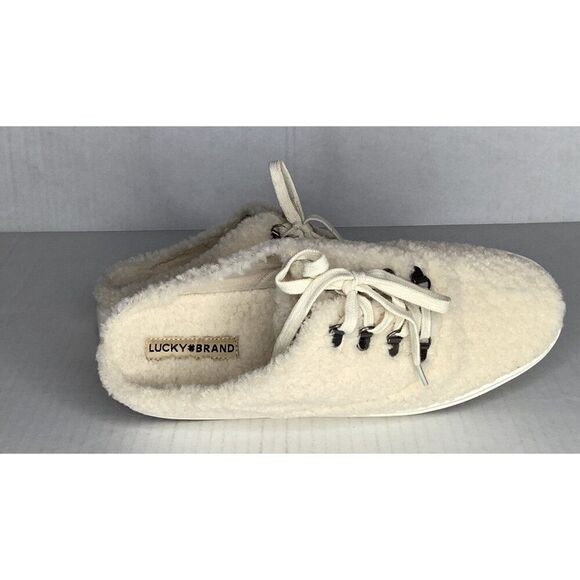 Lucky Brand Women's 12M Tolini stucco Slip on Sneakers - Picture 3 of 6